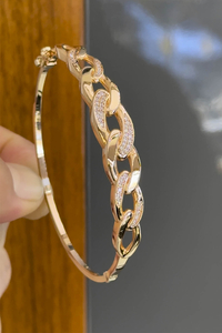 14 Ayar Altın Süzmeli Gurmet Kelepçe - bende