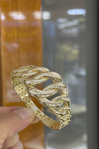 14 Ayar Altın Süzmeli Gurmet Kelepçe - bende