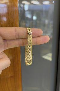 14 Ayar Altın Trend Bileklik - bende