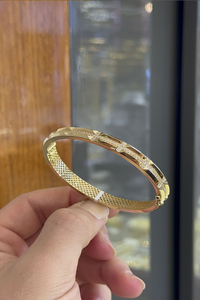 14 Ayar Altın Trend Kelepçe - bende