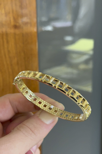 14 Ayar Altın Trend Kelepçe - bende