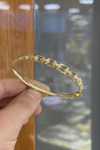 14 Ayar Altın Trend Kelepçe - bende