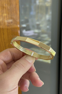 14 Ayar Altın Trend Kelepçe - bende