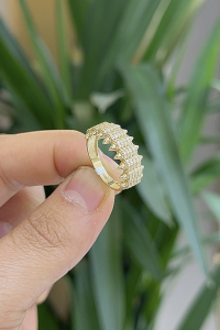 14 Ayar Altın Yüzük - bende