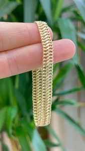 14 Ayar Altın Viyana Bileklik - bende