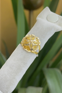 14 Ayar Altın Yıldız Yüzük - bende