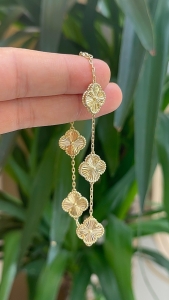 14 Ayar Altın Yonca Bileklik - bende