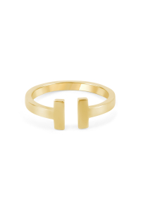 14 Ayar Altın T Yüzük - bende