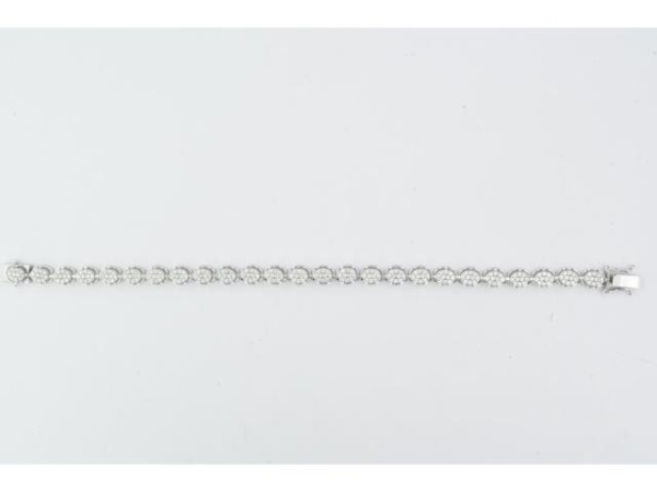 1.85 Karat Suyolu Pırlanta Bileklik - E005280 - 1