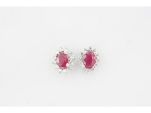 1.93 Karat Renkli Taşlı Pırlanta Küpe - RK06848 - KOÇAK DIAMOND