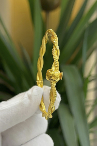 22 Ayar Altın Burgu Kelepçe - bende