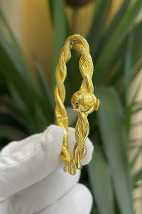 22 Ayar Altın Burgu Kelepçe - bende