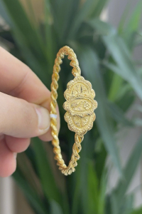 22 Ayar Altın Erzurum İkili Burma Kelepçe - bende