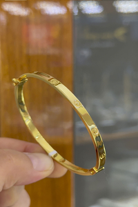 22 Ayar Altın Vida Kelepçe - bende