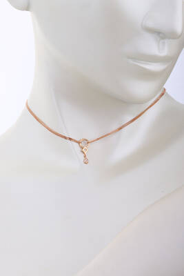14 Ayar Altın Choker Kolye - 2