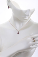 14 Ayar Altın Lale Üçlü Set - 2