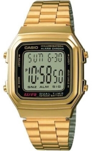 CASIO A178WGA-1ADF Erkek Kol Saati - 1