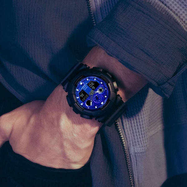 CASIO GA-100FL-1ADR Erkek Kol Saati - 5