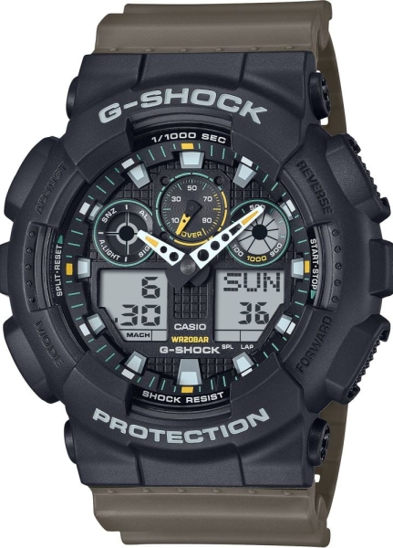 CASIO GA-100TU-1A3DR Erkek Kol Saati - 1