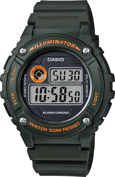 CASIO W-216H-3BVDF Erkek Kol Saati - 1