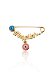 14 Ayar Altın Çengelli Bebek İğnesi - bende