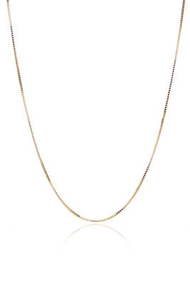 14 Ayar Altın İnce Küp Zincir - 2